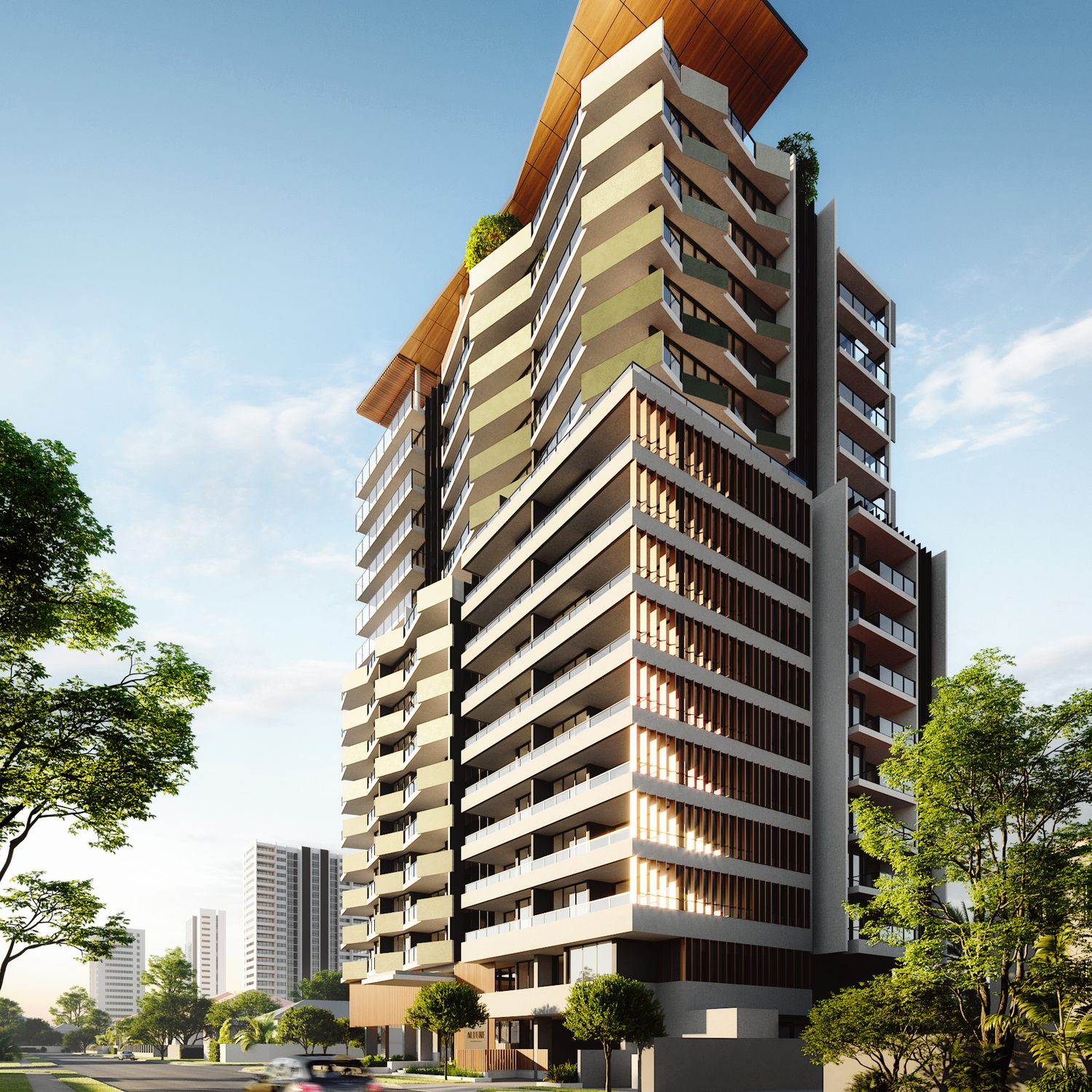 bda-architecture-allure-apartment-chevron-island-qld-streetscape